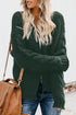 Open Front Chunky Knit Cardigan